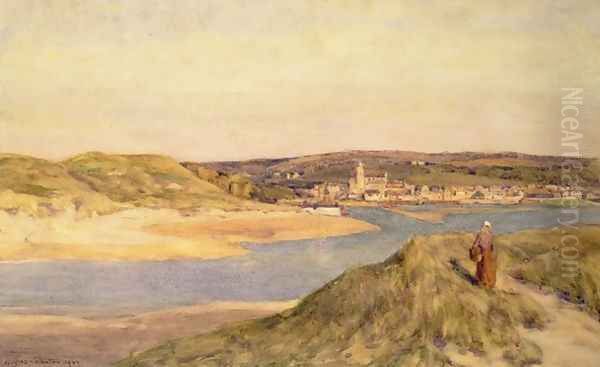 Hayle from Lelant, Cornwall - view 1