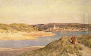 Hayle from Lelant, Cornwall by Herbert Hughes Stanton
