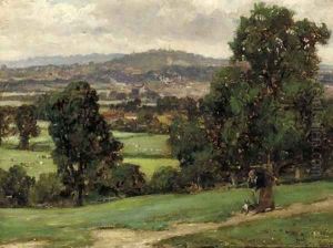 Harrow on the Hill by Herbert Hughes Stanton