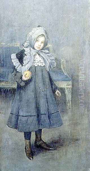 Girl in a Grey Bonnet, 1909 - view 1