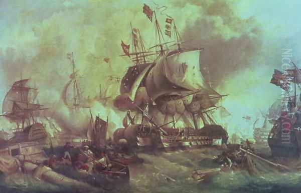 The Battle of Trafalgar, 1805, c.1848 - view 1