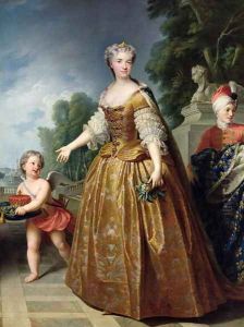 Portrait of Marie Leczinska 1703-68 after 1725 by Francois Stiemart