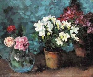 Blumenstilleben by Carl Schuch