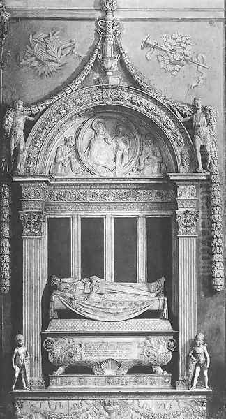 Tomb of Carlo Marsuppini - view 1