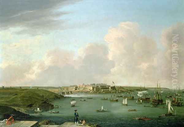 The taking of Belle Isle, 1761, by Commodore Keppel and Col. Hodgson - view 1