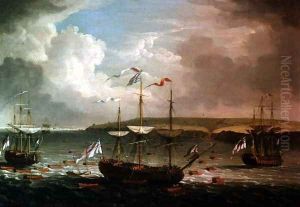 Taking of Belleisle, 1761 by Dominic Serres
