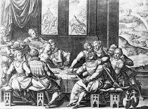 Life at the Court of Catherine de Medici 1519-89, 16th century by Jean or Johann Sadeler