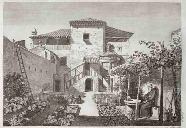 The Monument of Lysicrates in the garden of the Capuchin monastery, Athens, from The Antiquities of Athens, engraved by Anthony Walker 1726-65, published 1762-1830 - view 1