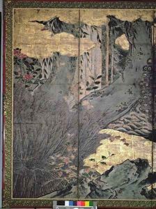 Birds and Flowers of the Four Seasons 5 by Kano Soshu
