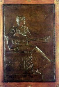 Violet Sargent by Augustus Saint-Gaudens