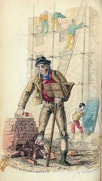 The Bricklayers Labourer from Ackermanns World in Miniature - view 1