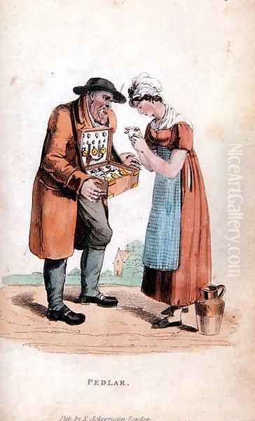The Pedlar from Ackermanns World in Miniature - view 1