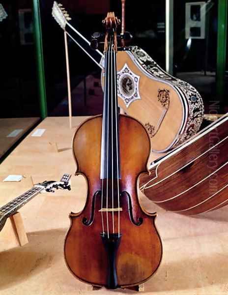 Violin, by Stradivari, Cremona, 1699 - view 1