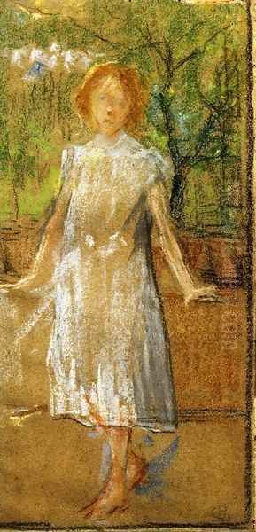 Girl in a White Dress - view 1