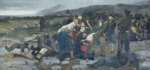 The Death of Carlo Pisacane - view 1