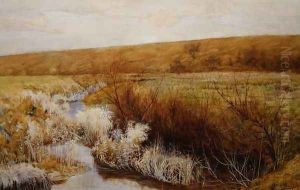 A Meadow in Winter by John G. Sowerby