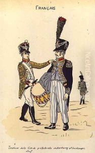 A Drummer and Master Baker of the Prefectural Guard of Hamburg, c.1806 A Drummer and Master Baker of the Prefectural Guard of Hamburg, c.1806