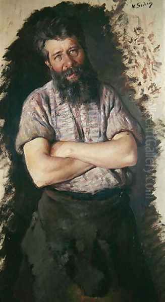Portrait of a Blacksmith - view 1