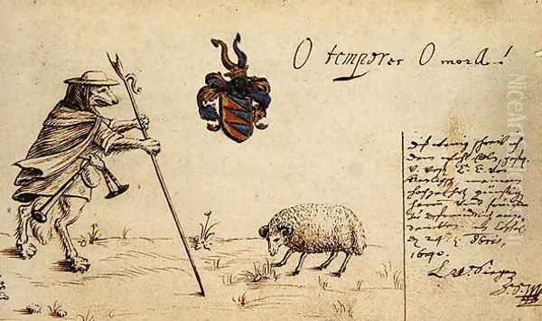 Page from a Sketch Book, 1640 - view 1