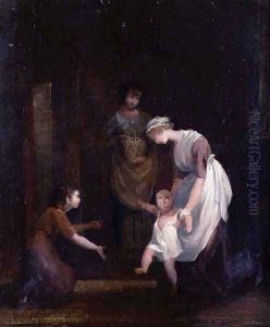 A Family Group by Maria Spilsbury