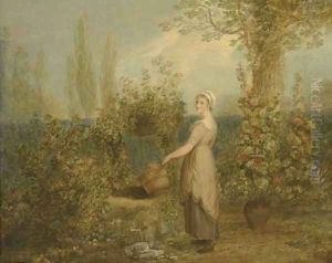 At the well by Maria Spilsbury