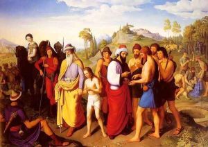 Joseph Being Sold Into Slavery by Alexander Maximilian Seitz