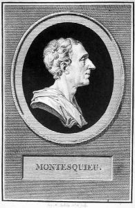 Charles Louis de Secondat, Baron de Montesquieu 1689-1755 by Augustin de Saint-Aubin