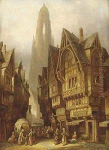 Frankfurt, Germany by Gertrud Schafer