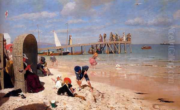 A Sunny Day At The Beach - view 1