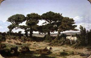 The Oaks of Kertregonnec, c.1869-70 The Oaks of Kertregonnec, c.1869-70