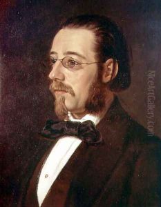 Portrait of Bedrich Smetana 1824-1884 Czech composer and pianist