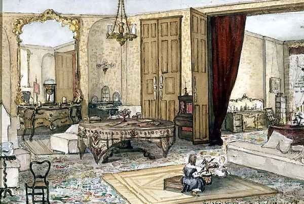Drawing Room Interior, 1853 - view 1