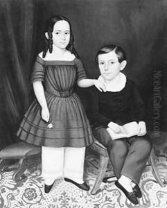 John and Louisa Stock by Joseph Whiting Stock