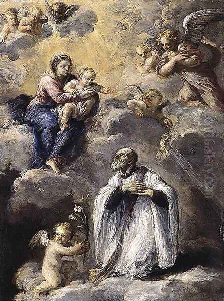 The Vision of St Filippo Neri - view 1