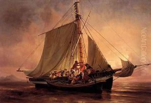 Arab Pirate Attack by Niels Simonsen