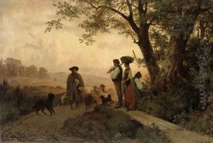 Returning Shepherd by Karl Schlesinger