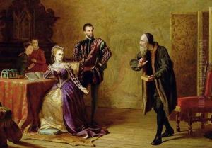 Mary, Queen of Scots 1542-87 and John Knox c.1512-72 by Samuel Sidley