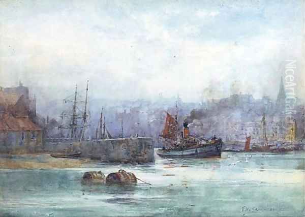 The lower harbour, Whitby - view 1