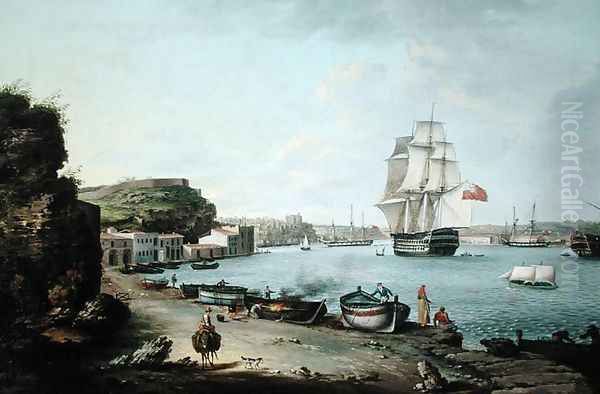 Harbour Port of Mahon, Minorca - view 1