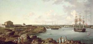 Ships of the Royal Navy at Port Mahon, Minorca Ships of the Royal Navy at Port Mahon, Minorca
