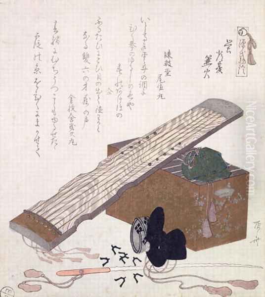 Still Life with a Koto, c.1810 - view 1