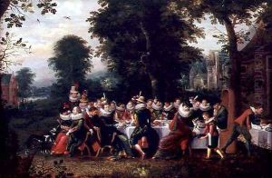 Fete Champetre by Adriaen van Stalbempt