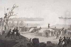 The Siege of Yorktown, Virginia during the American Civil War by Francis Schell