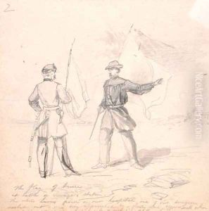 Flag of Truce, c.1860 by Francis Schell