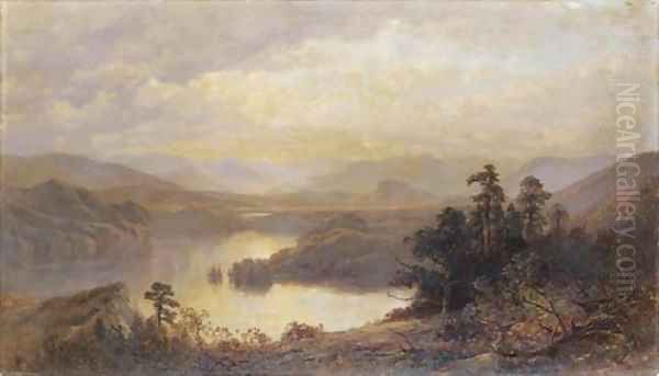 Lake Placid and the Adirondack Mountains from Whiteface 2 - view 1