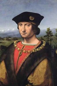 Portrait of Charles dAmboise 1471-1511 Marshal of France