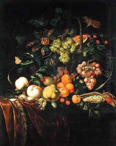 Fruit Still Life 2 by Ernst Stuven