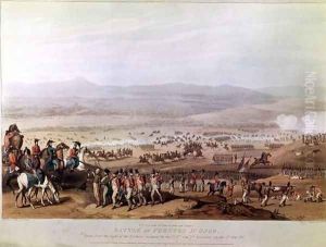 Battle of Fuentes d'Onoro on 5th May 1811, from A Series of Views of the Principal Occurrences of the Campaigns in Spain and Portugal, engraved by C. Turner, 1812