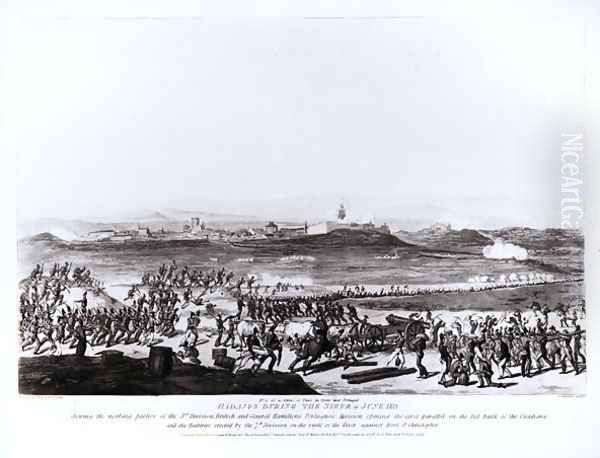 Badajos During the Siege of June 1811, engraved by Charles Turner, 1812 - view 1