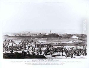 Badajos During the Siege of June 1811, engraved by Charles Turner, 1812